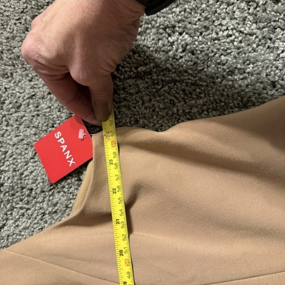 SPANX Elegant Tan Sleeveless Blazer Dress - Picture 8 of 9